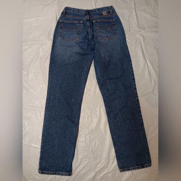 Cruel Girl Low Rise Relaxed Classic Blue Denim Jeans Junior's Size 9 - Picture 9 of 16